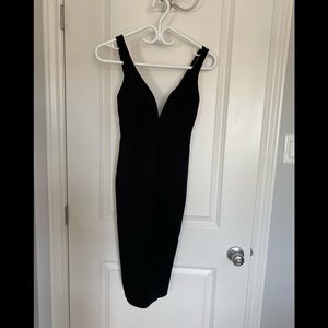 Lulus bodycon black dress